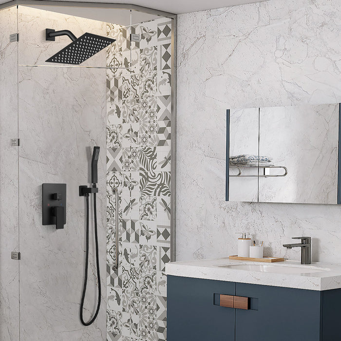 Simple and modern shower first choice——wall mount shower system