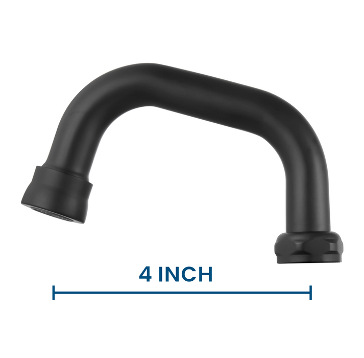 gotonovo Wall Mount Kitchen Faucet Parts Only Replacement 4 Inch Spout