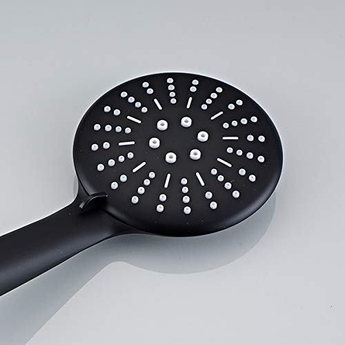 Handheld ShowerHead Matte Black High Flow High Pressure Detachable Removable Luxury