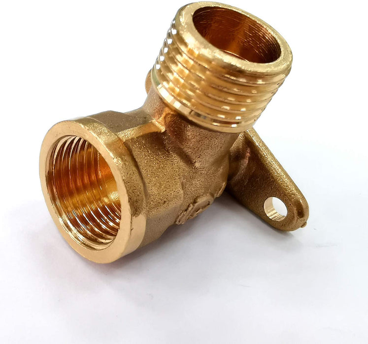 3/4  x 3/4  Compression X Male 90 Degree Forged Solid Brass Elbow Fitting